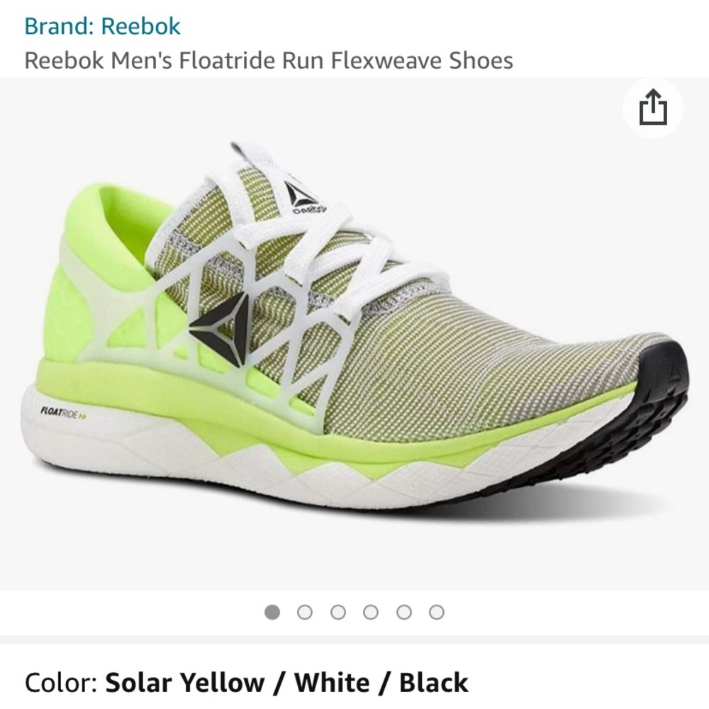 Reebok Men’s Floatride Run Flexweave shoes